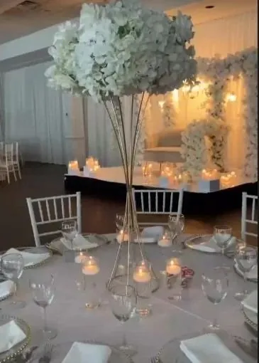 Every table adds a centerpiece to the budget.